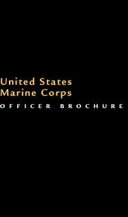 MARINES OFFICER BROCHURE